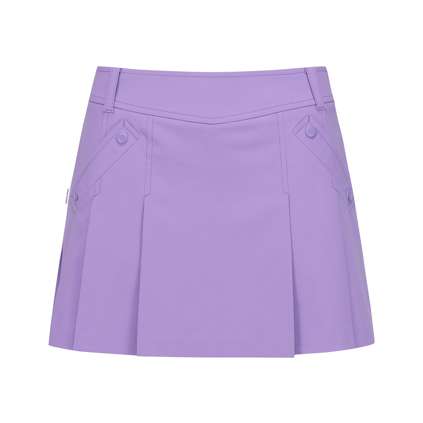 Pearly Gates / Women's Utility Pleated Skirt – Red, Purple, White, Yellow