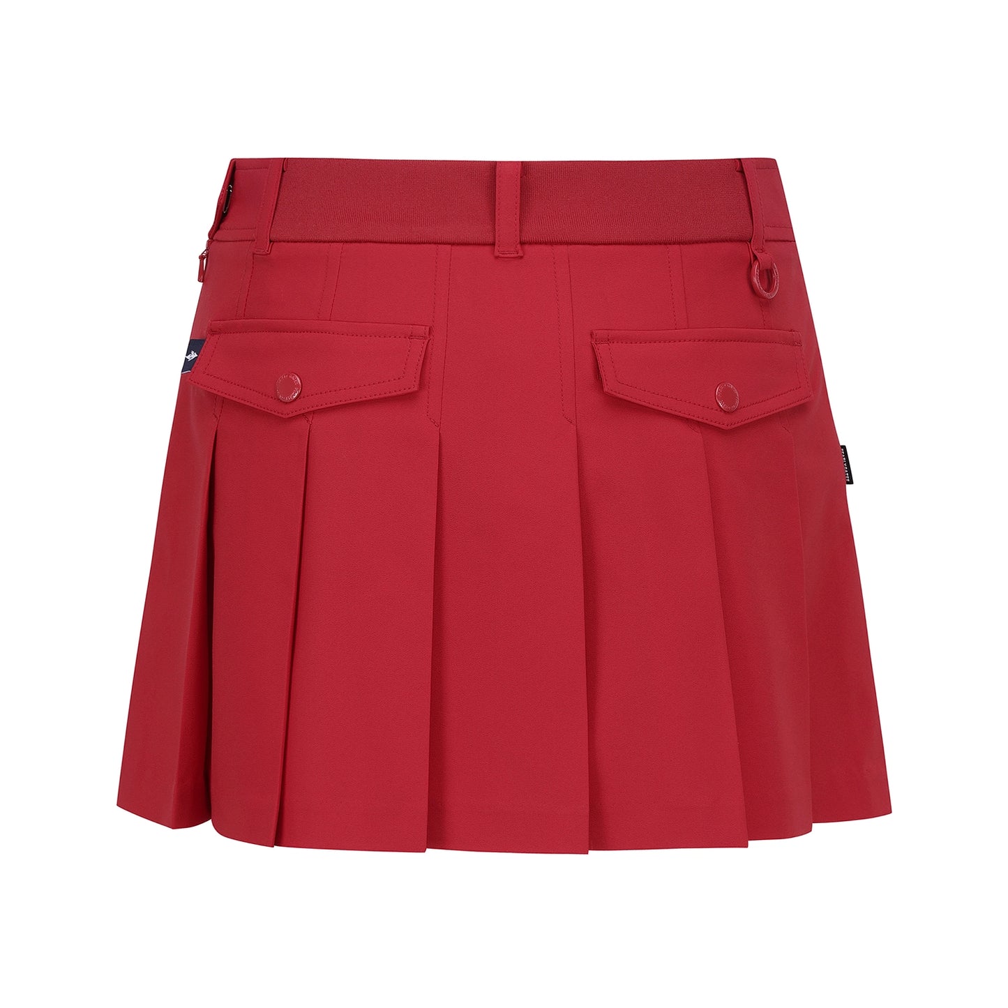 Pearly Gates / Women's Utility Pleated Skirt – Red, Purple, White, Yellow