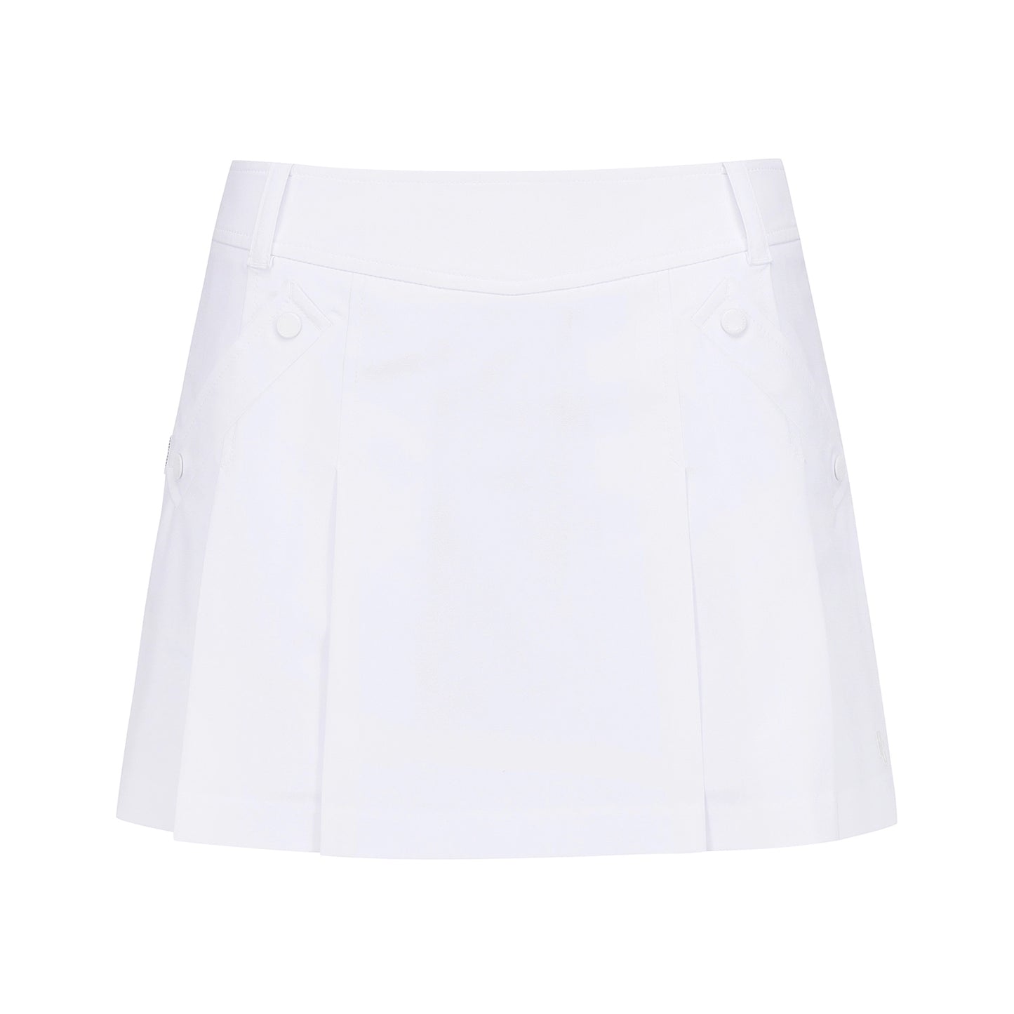 Pearly Gates / Women's Utility Pleated Skirt – Red, Purple, White, Yellow