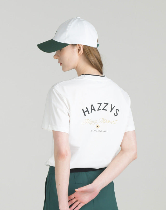 HAZZYS レディースロゴTシャツ韓国限定モデル