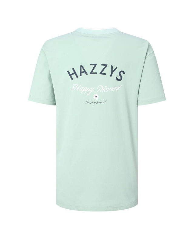HAZZYS レディースロゴTシャツ韓国限定モデル