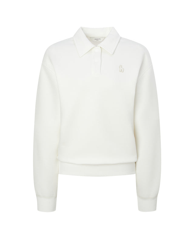 Hazzys / Ice Blue Polo Sweatshirt – Korean Exclusive