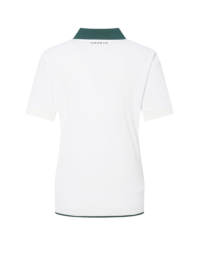 Hazzys / Color-Block Slim Fit Polo Shirt – Korean Exclusive