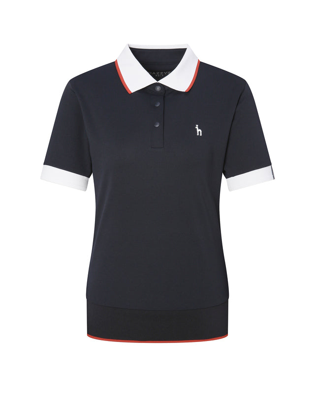 Hazzys / Color-Block Slim Fit Polo Shirt – Korean Exclusive