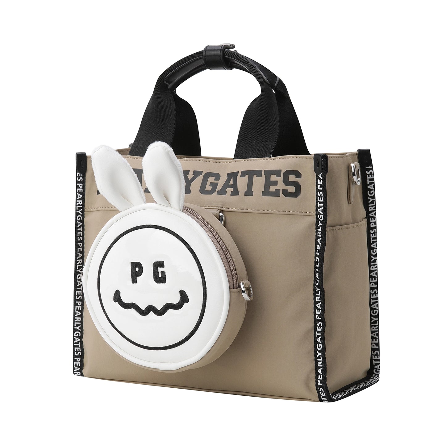 Pearly Gates バニーチャーム付きトートバッグ (韓国限定)