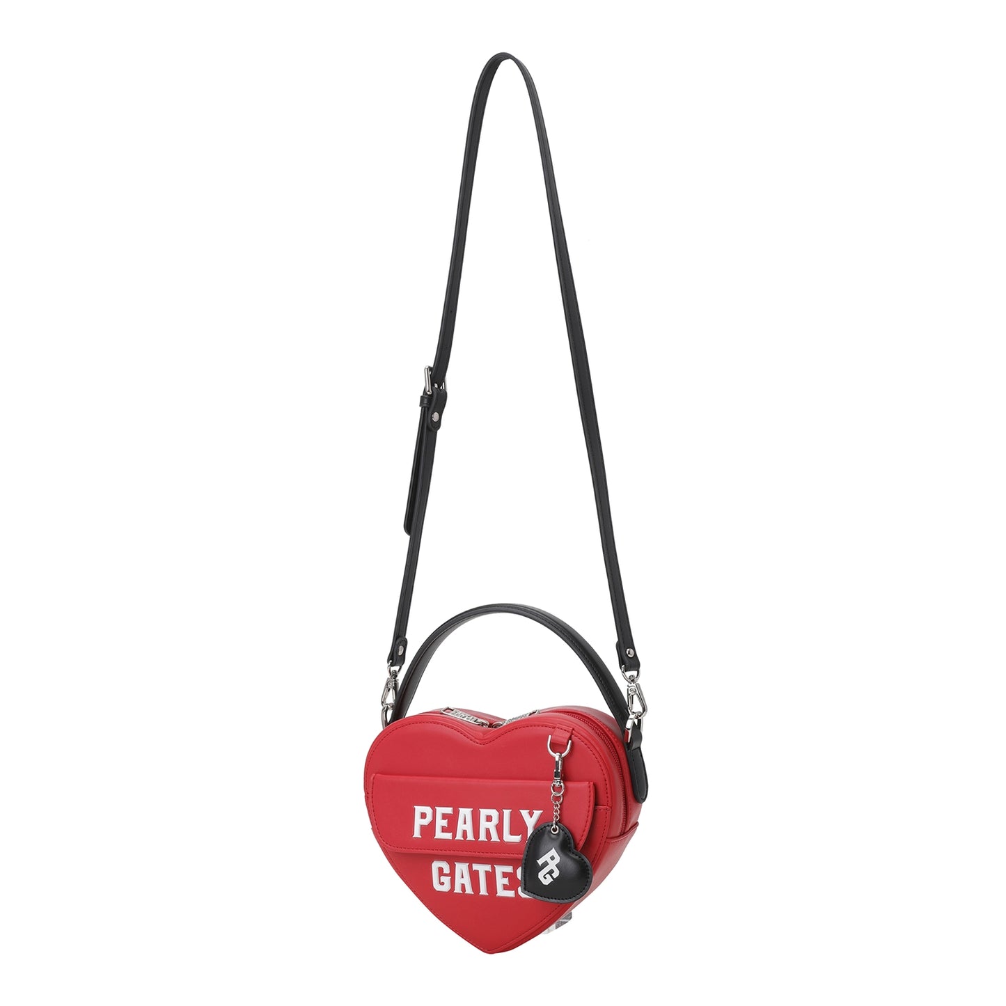 Pearly Gates ハート型ミニバッグ レッド(韓国限定)