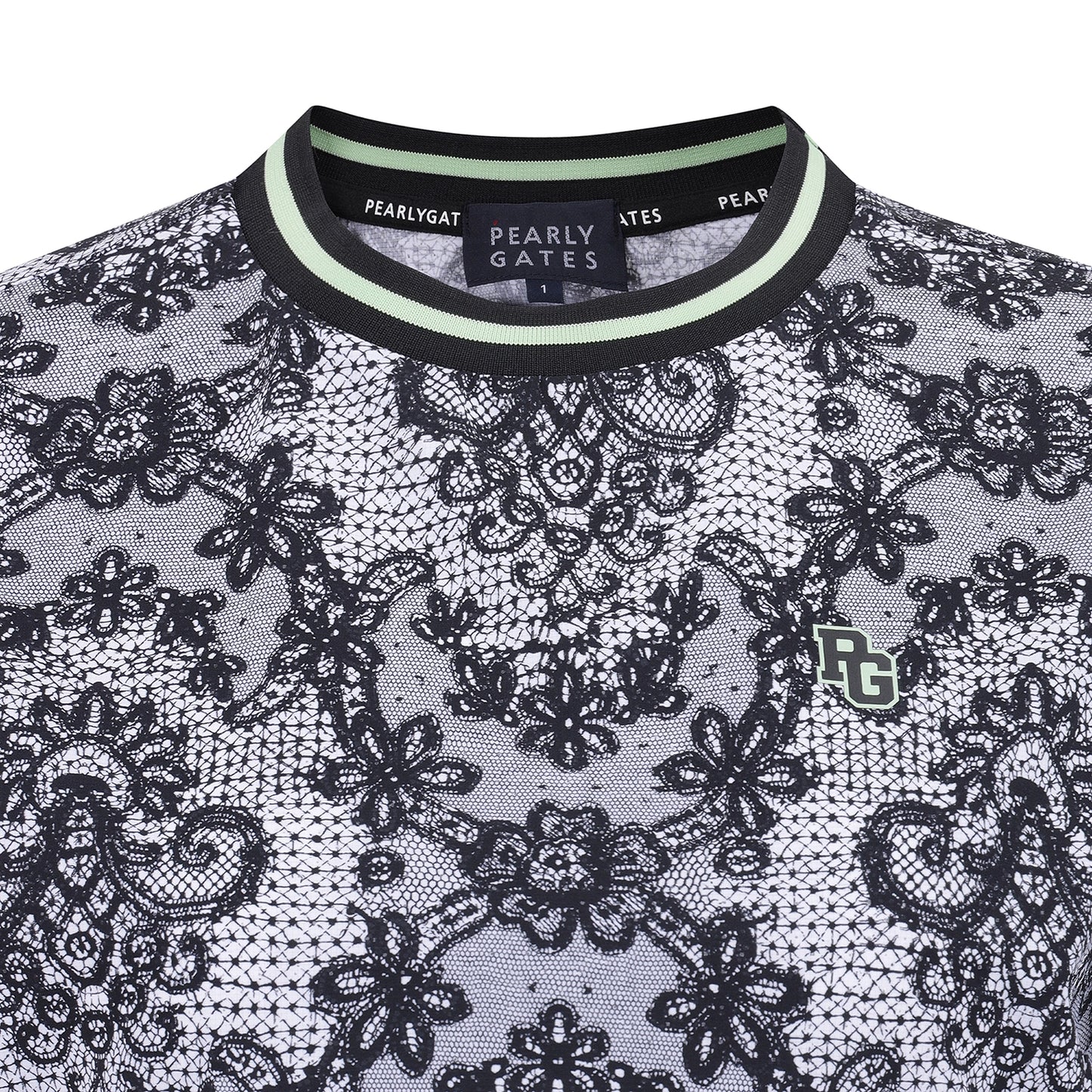 Pearly Gates レースジャカードTシャツ (韓国限定)