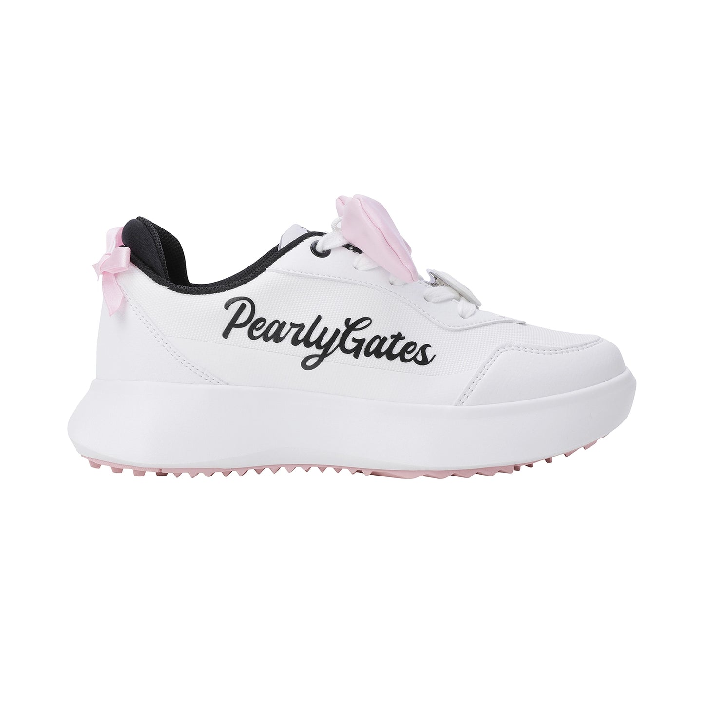 Pearly Gates リボン付きゴルフスニーカー (韓国限定)