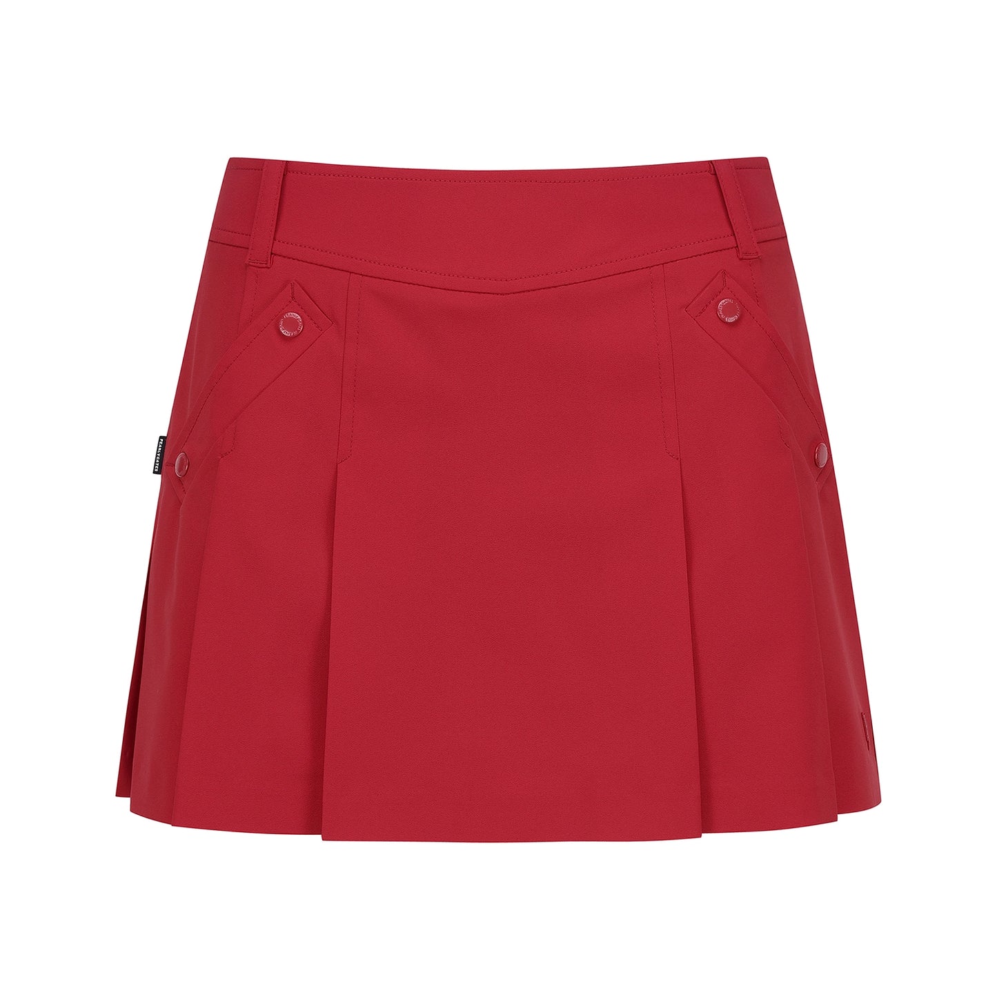 Pearly Gates / Women's Utility Pleated Skirt – Red, Purple, White, Yellow