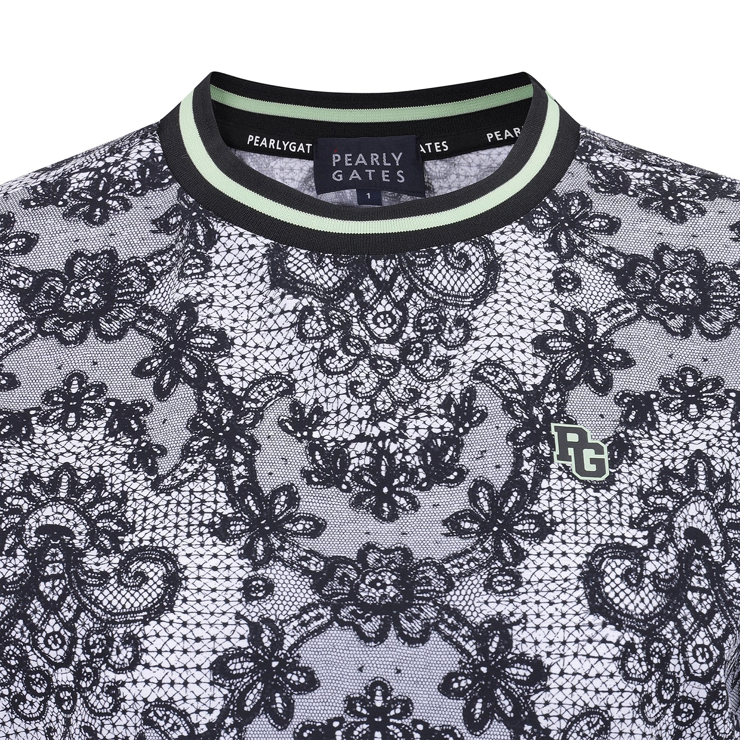 Pearly Gates レースジャカードTシャツ （韓国限定）