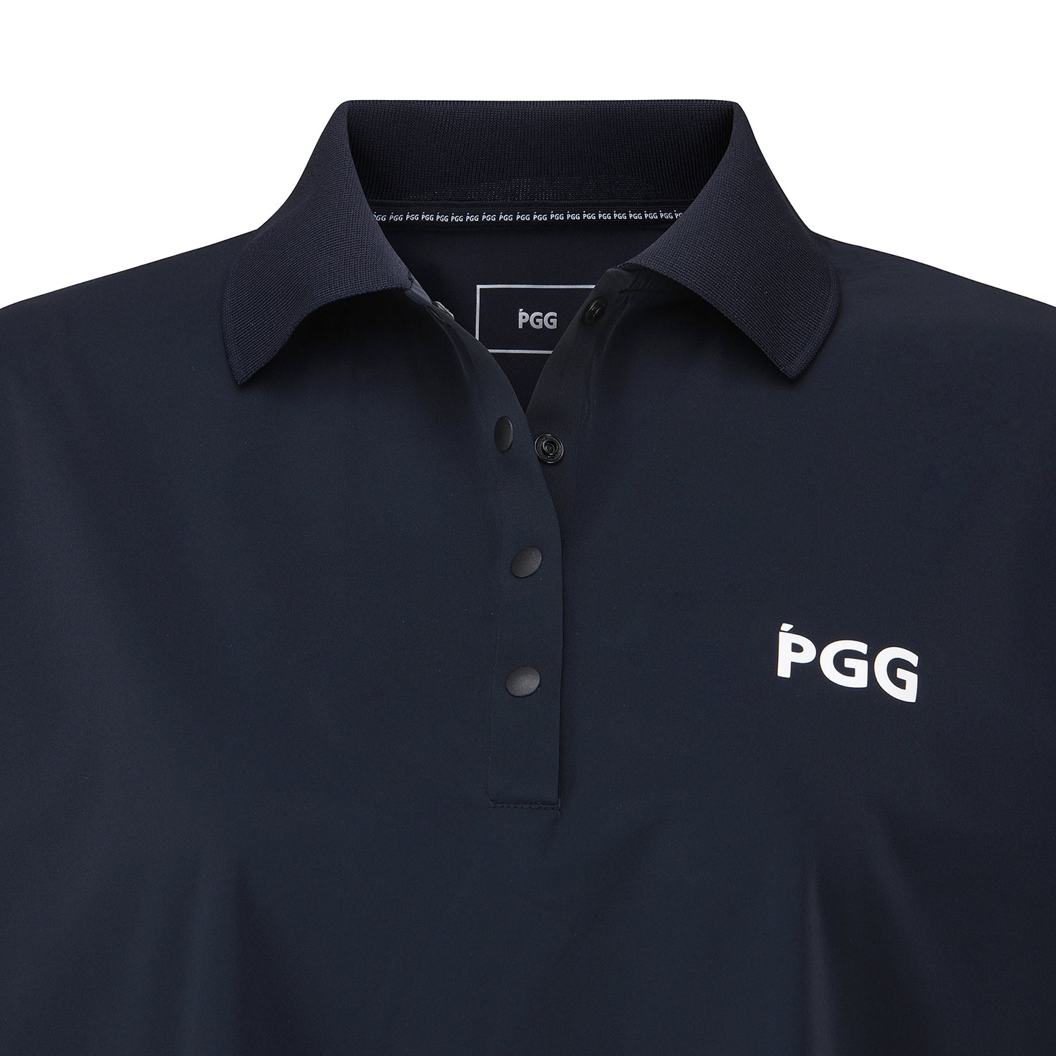 Pearly Gates PGG ワイドポロシャツ ネイビー（韓国限定）